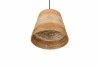 Lampa wisząca pleciona z przędzy brązowa owalna boho rystykalna industrialna minimalistyczna nad stół do salonu sypialni JOELINE R31731926 Rl